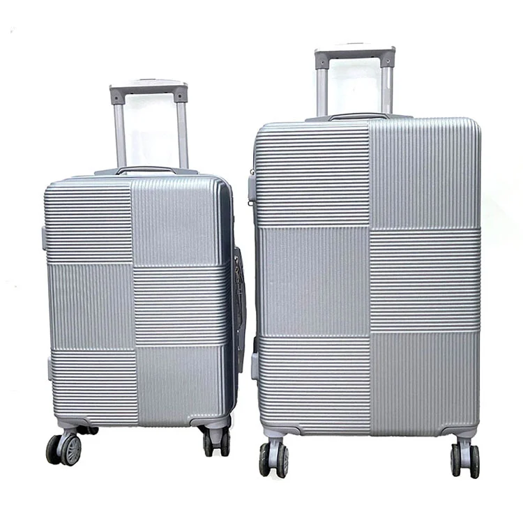 Art Geometric ABS Luggage lan Munggah Desain Travel Hard-Shell Pribadi