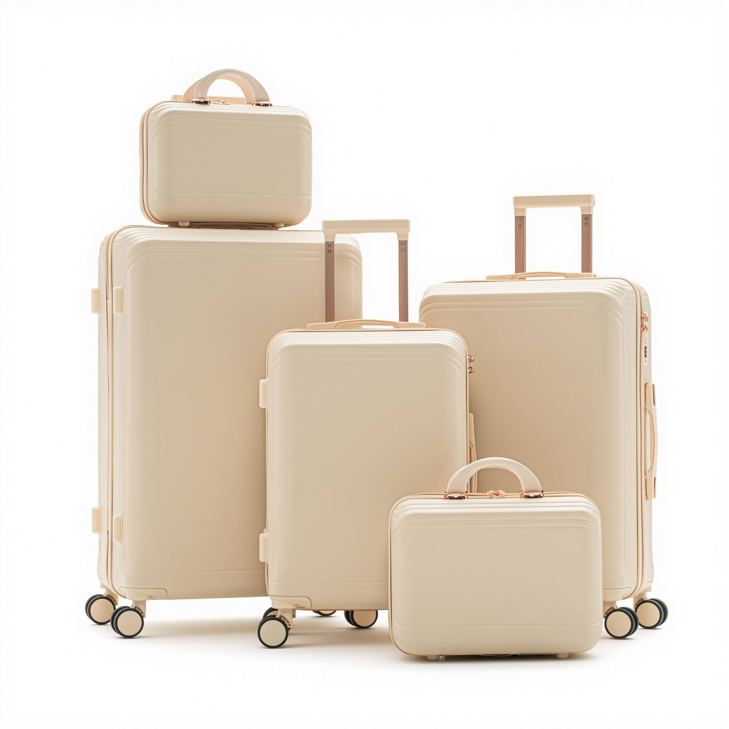 Set Bagasi Hardshell ABS Minimalis 5 Piece